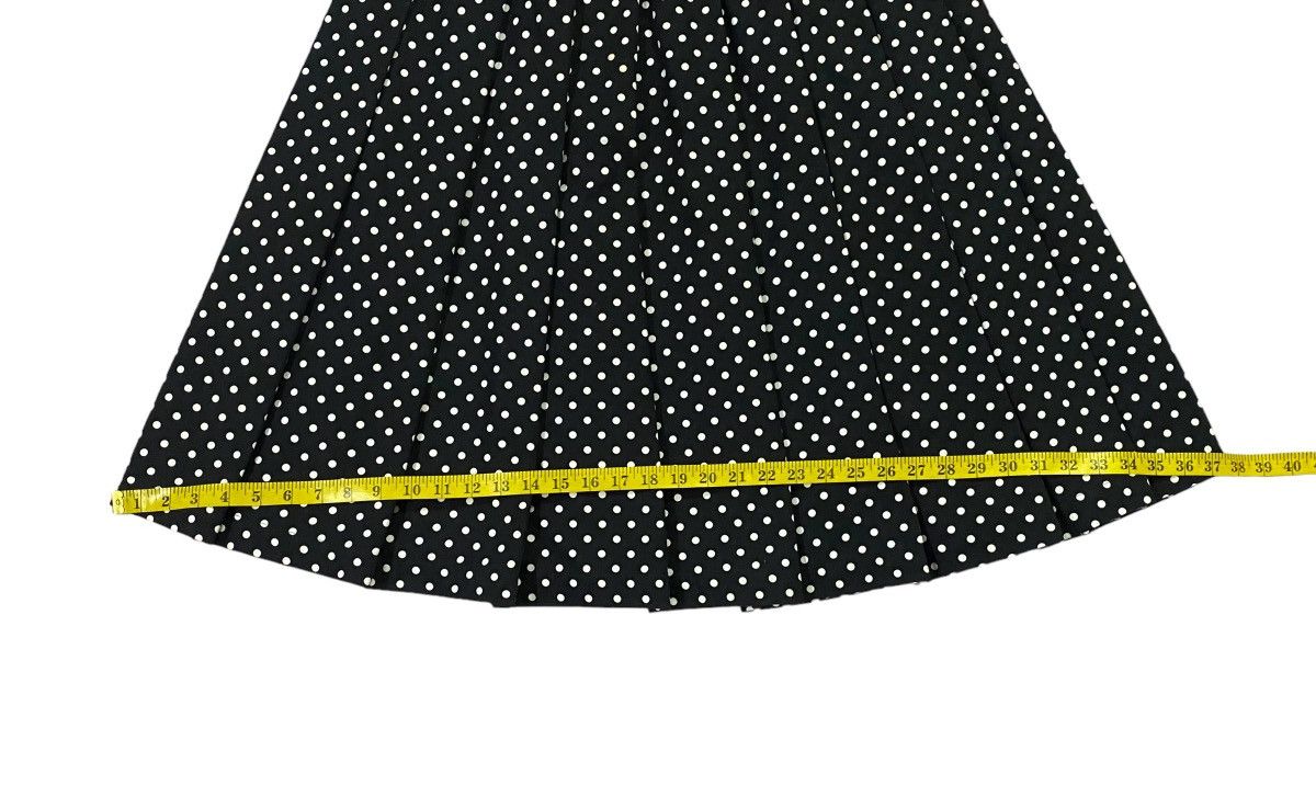 Comme des Garcons Black Black Comme Des Garçons AD2014 Polka Dot Midi Skirt Size 28" / US 6 / IT 42 - 10 Thumbnail