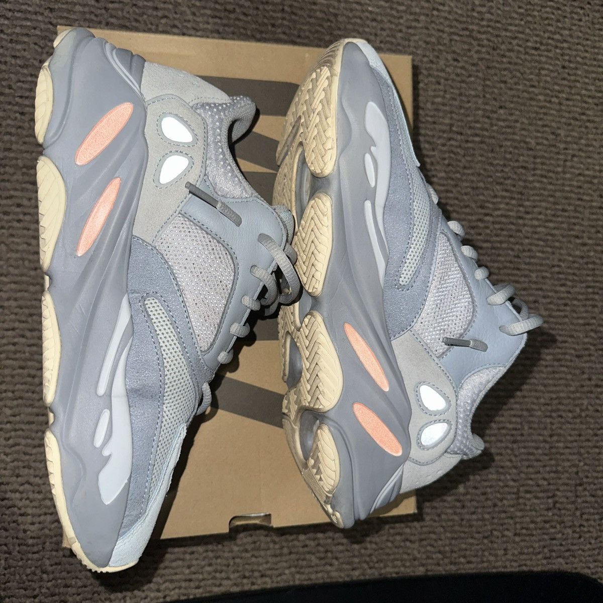 adidas gazelle silver green womens adidas Yeezy Boost 700 Inertia Pre-Owned main image 0