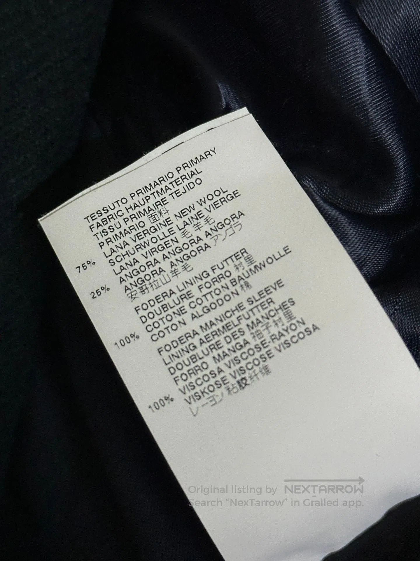 Maison Margiela Maison Martin Margiela Tailored Coat. Size M / US 6-8 / IT 42-44 - 7 Thumbnail