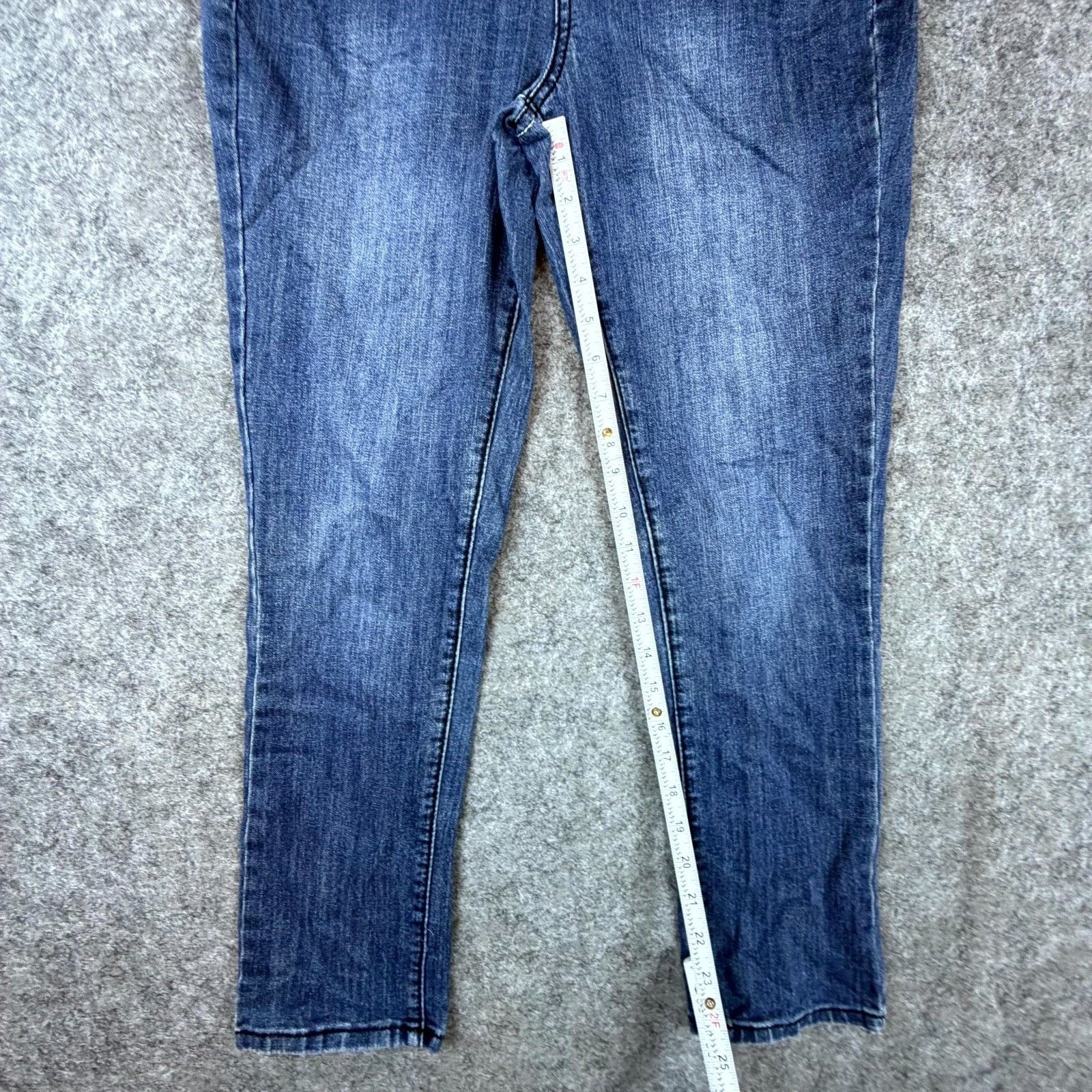 Earl Jeans Earl Jean Jeans Womens 6P Blue Y2K Denim Stretch Embellished Size 30" / US 8 / IT 44 - 7 Thumbnail