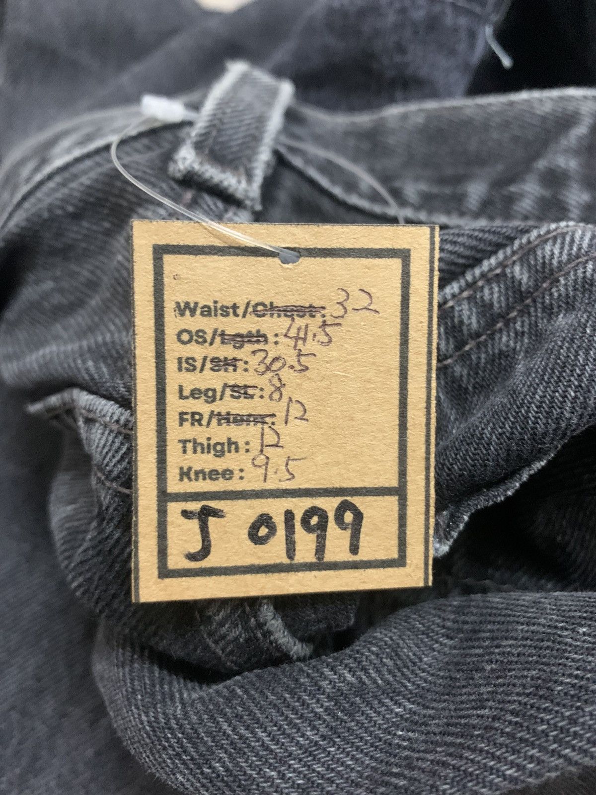 Levi's Vintage Levis 501 Levis Super Black Faded Jeans W32 Size US 32 / EU 48 - 15 Thumbnail