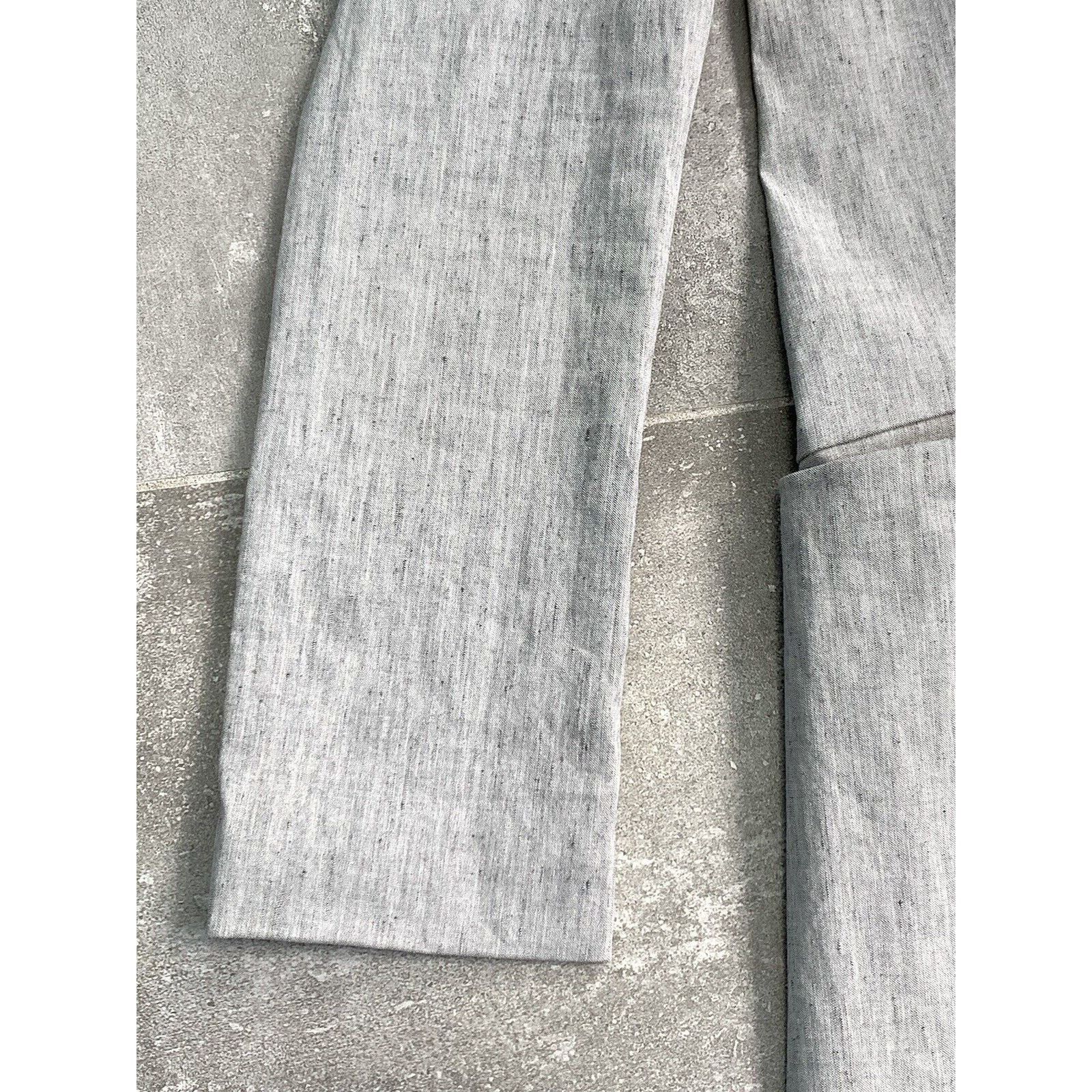 Annette Gortz × Designer Women ANNETTE GORTZ LINEN Blazer LONG Jacket EU 38 UK 10 S-M Size M / US 6-8 / IT 42-44 - 13 Thumbnail
