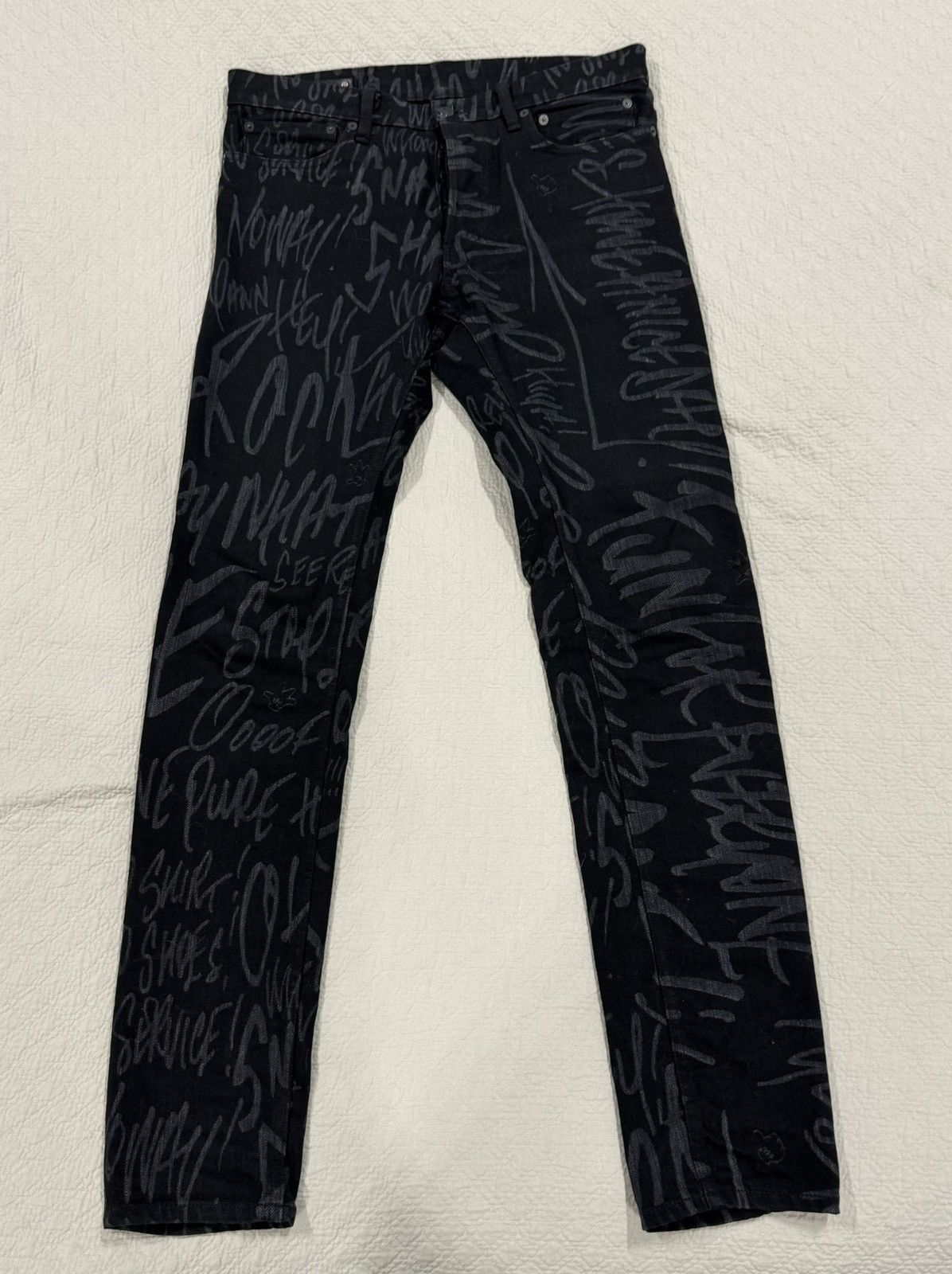 Disney Takahiromiyashita the soloist disney mickey mouse jeans Size US 32 / EU 48 - 2 Thumbnail