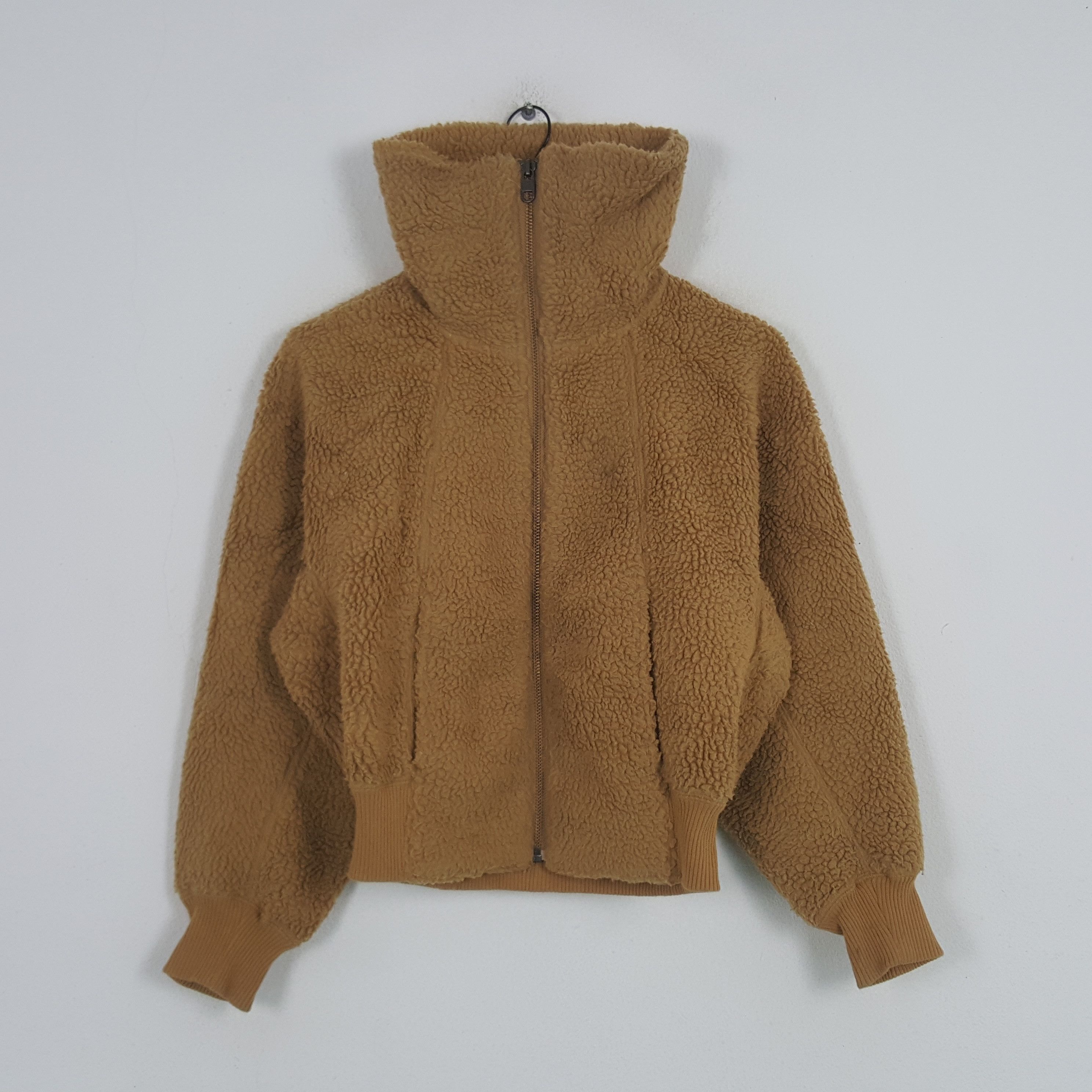 Japanese Brand × Vintage Vintage Uniqlo U Sherpa Custom U Turtleneck Jacket Size US XS / EU 42 / 0 - 2 Thumbnail