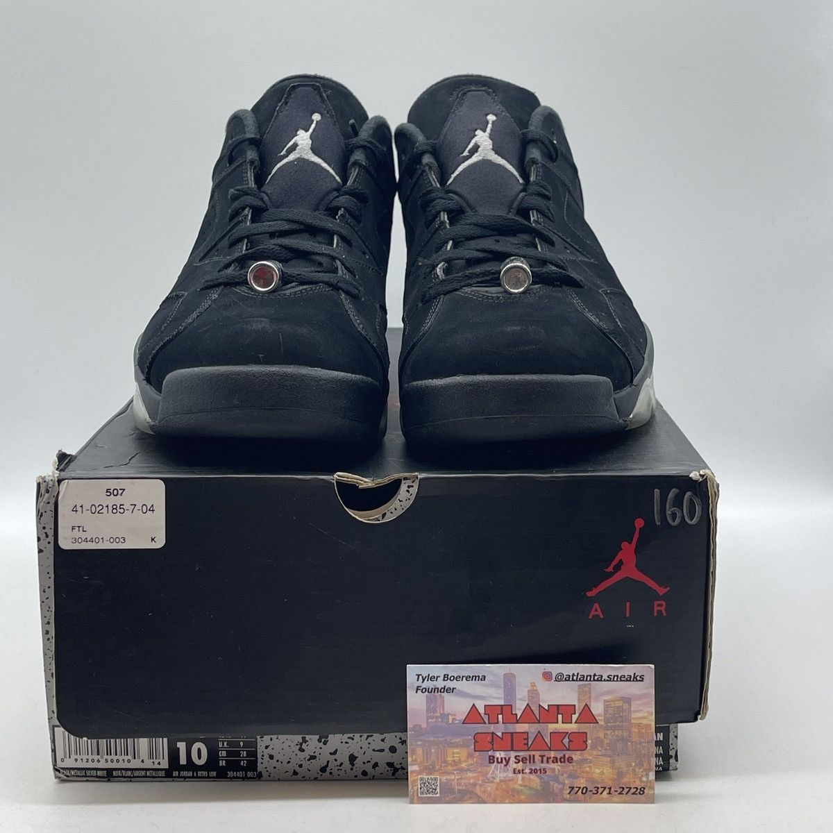 Jordan Brand Air Jordan 6 low chrome Size US 10 / EU 43 - 2 Thumbnail