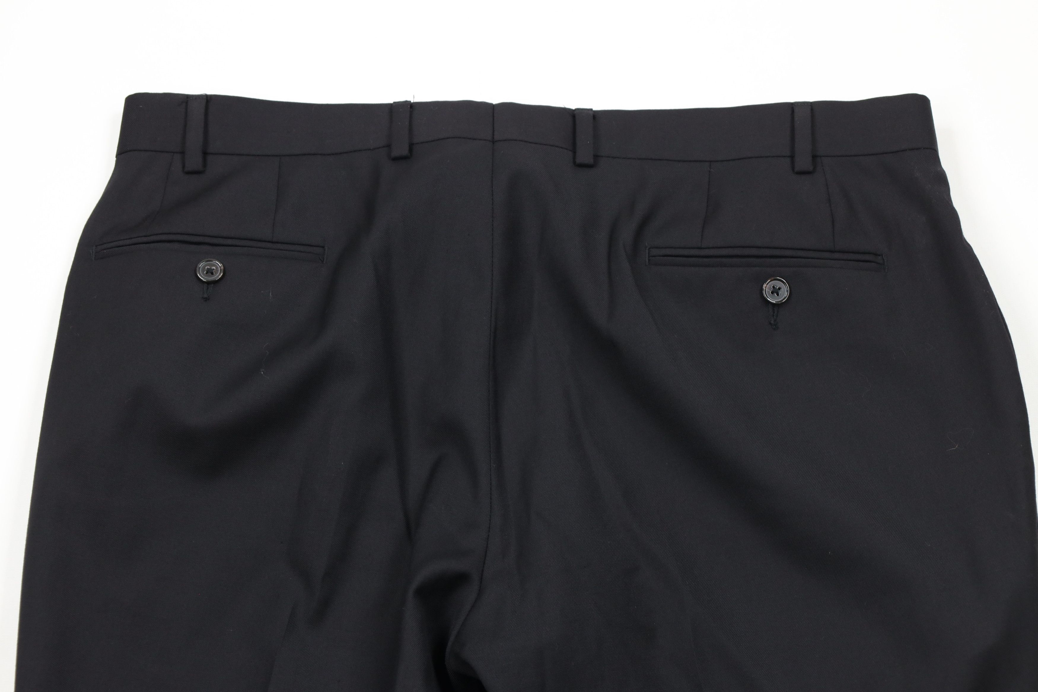 Ralph Lauren × Vintage Vintage Ralph Lauren Stretch Chino Pants Trousers Black Size US 36 / EU 52 - 9 Thumbnail