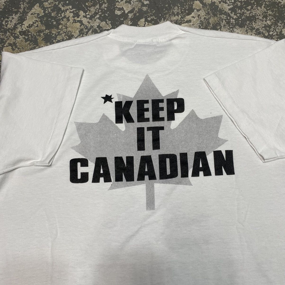 Band Tees Vintage Kic Along With Stompin Tom Connors Keep It Canadian Size US XL / EU 56 / 4 - 5 Thumbnail