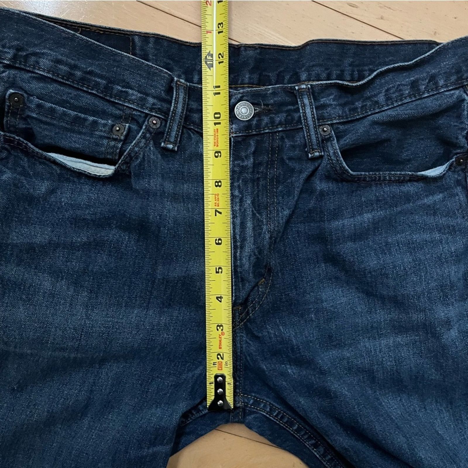 Levi's Levis 514 Jeans Mens W34 L32 Blue Denim Stretch Straight Size US 34 / EU 50 - 7 Thumbnail