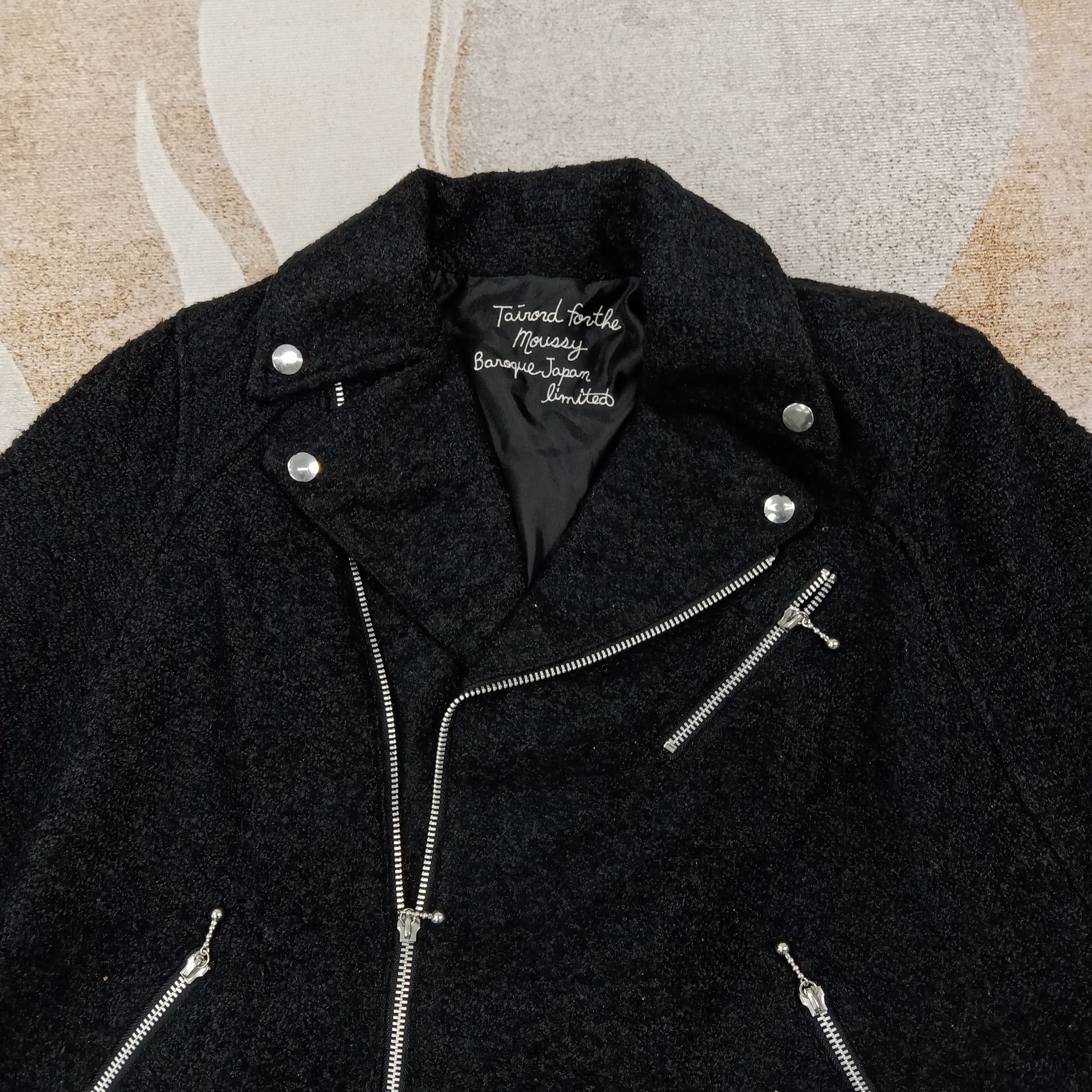 MOUSSY Moussy Wool Rare Design Jacket C269N17 Size M / US 6-8 / IT 42-44 - 3 Thumbnail
