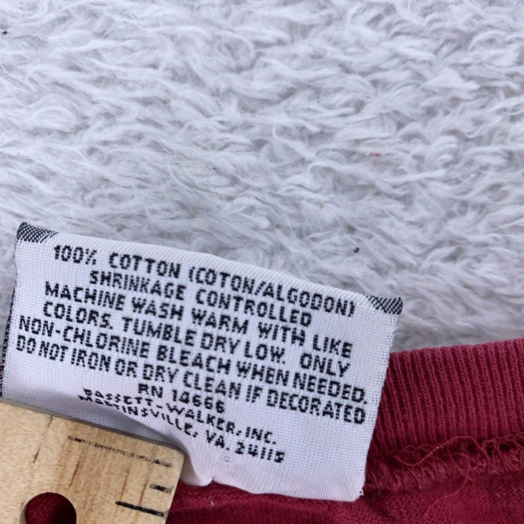 Lee VINTAGE Lee Pocket Tee Shirt Mens M Red Cotton Crewneck Short Sleeve | Classic Retro Casual Shirt Size US M / EU 48-50 / 2 - 8 Thumbnail