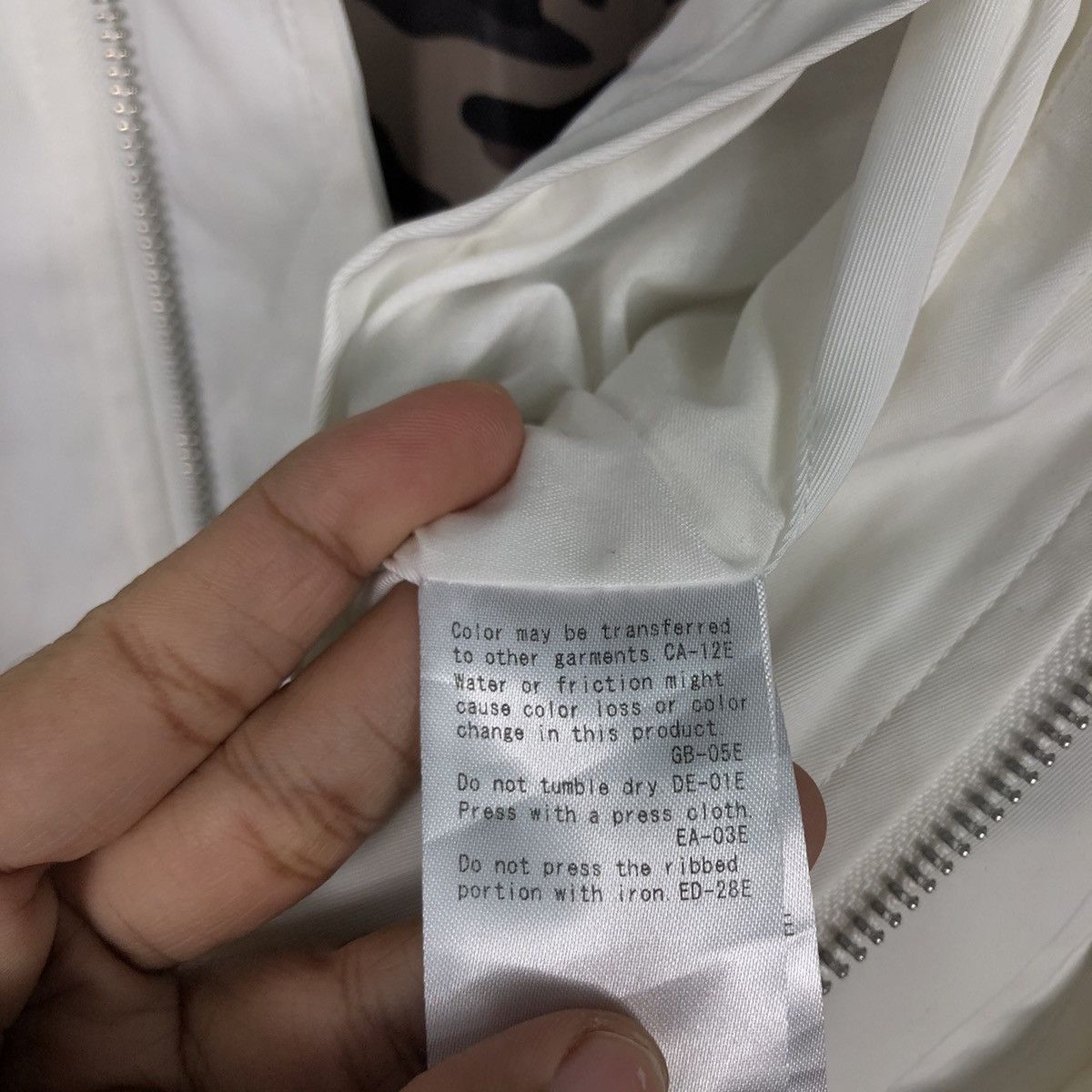 Japanese Brand 📌Rich White Vtg Bomber Jacket Urban Research Issey Miyake Size US M / EU 48-50 / 2 - 22 Thumbnail