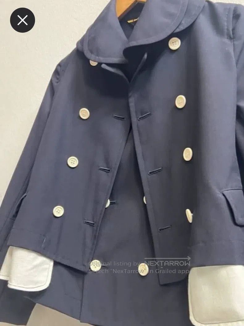 Other Comme Des Garcons Mainline patchwork yuanbao-collar four-s Size M / US 6-8 / IT 42-44 - 4 Thumbnail