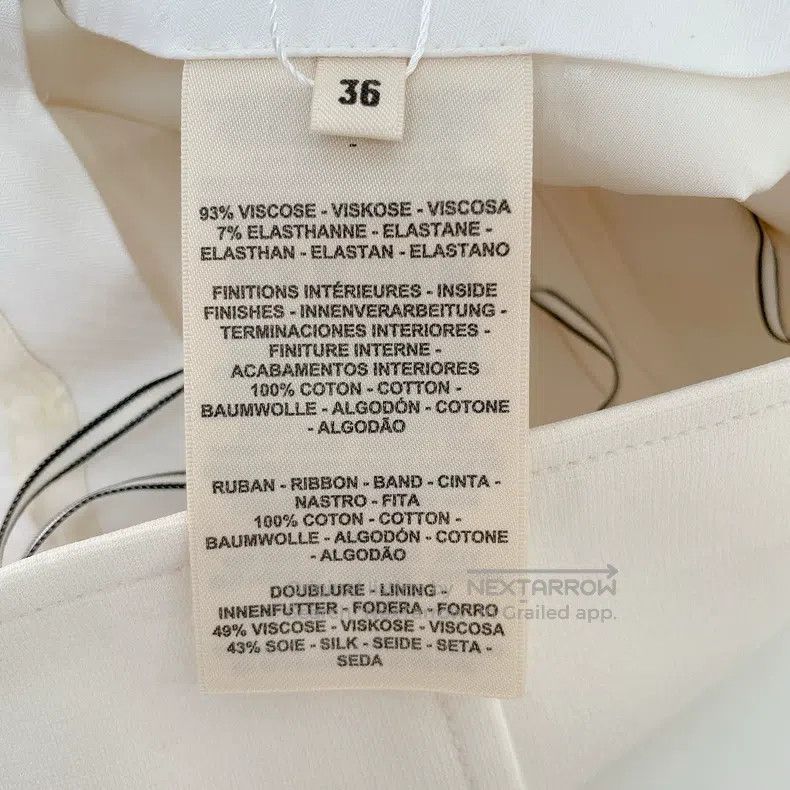 Hermes Hermes Beige pleated skirt Size 24" / US 00 / IT 34 - 7 Thumbnail