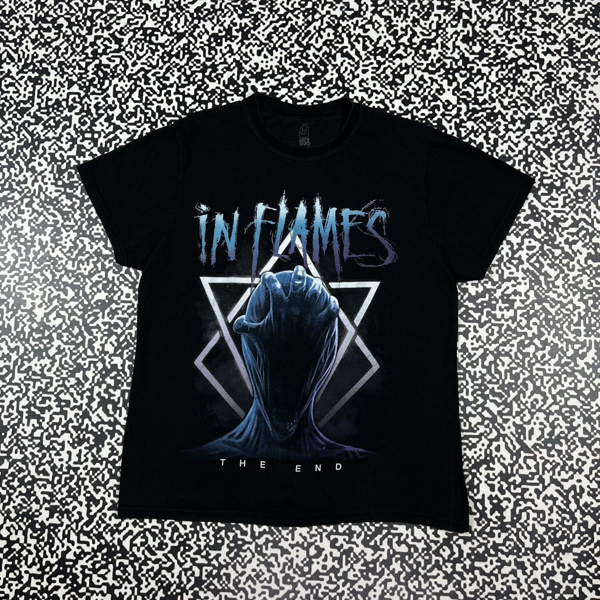 Band Tees Vintage Y2K In Flames Think About The End Rock Metal T-shirt Size US L / EU 52-54 / 3 - 1 Thumbnail