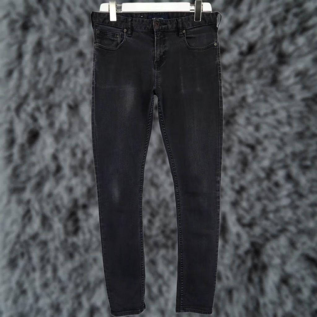 Scotch & Soda SCOTCH & SODA Skim Jeans Men's W30/L32 Stretch Black Slim Size US 30 / EU 46 - 1 Thumbnail