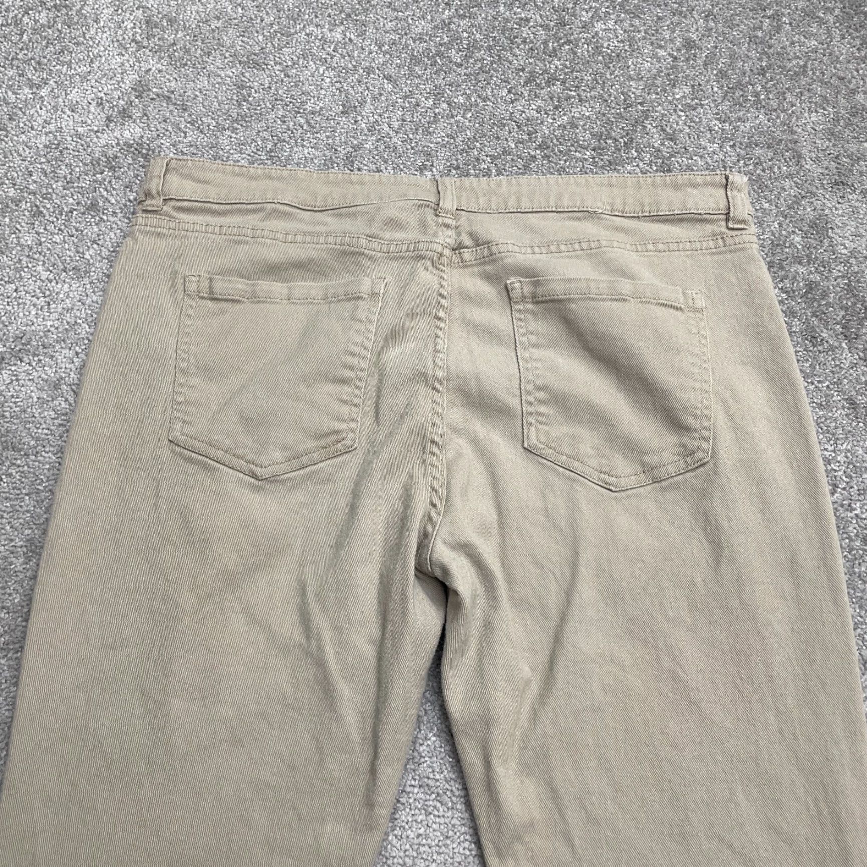 Denime Nova Jeans Mens 38 Skinny Denim Mid Rise 5-Pocket Brown Khaki Cotton Blend Stretch Casual 32.5 Inseam Regular Rise City USA Designer NOVA Size US 38 / EU 54 - 3 Thumbnail