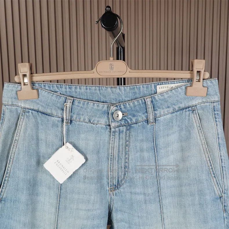Brunello Cucinelli Brunello Cucinelli Light Wash Denim Pants Size US 32 / EU 48 - 3 Thumbnail
