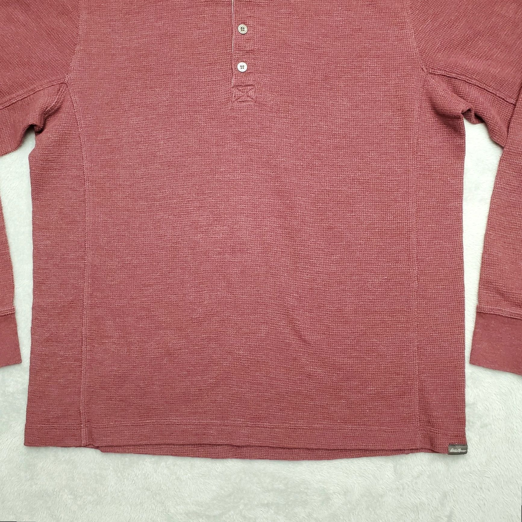 Eddie Bauer Eddie Bauer Shirt Mens Large Red Henley Thermal Cotton Blend Button Outdoor Camp Shirt Mens Large Red Henley Thermal Cotton Blend Outdoor Camp Size US S / EU 44-46 / 1 - 2 Thumbnail
