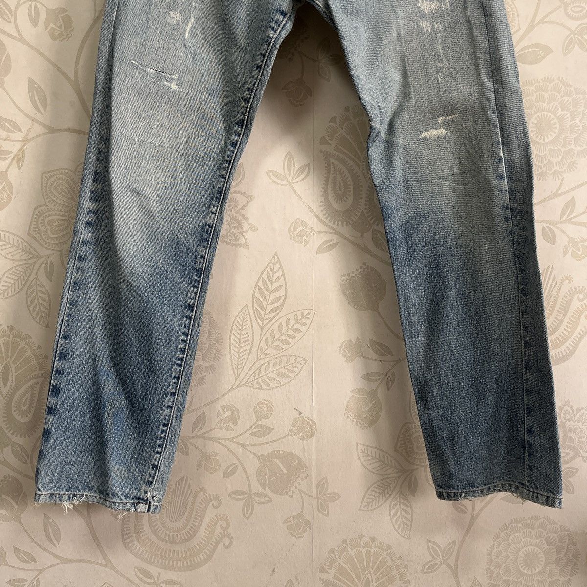 Levi's LEVIS 502XX Big E Button J22 Redline Selvedge Vintage 1991 Size US 28 / EU 44 - 7 Thumbnail