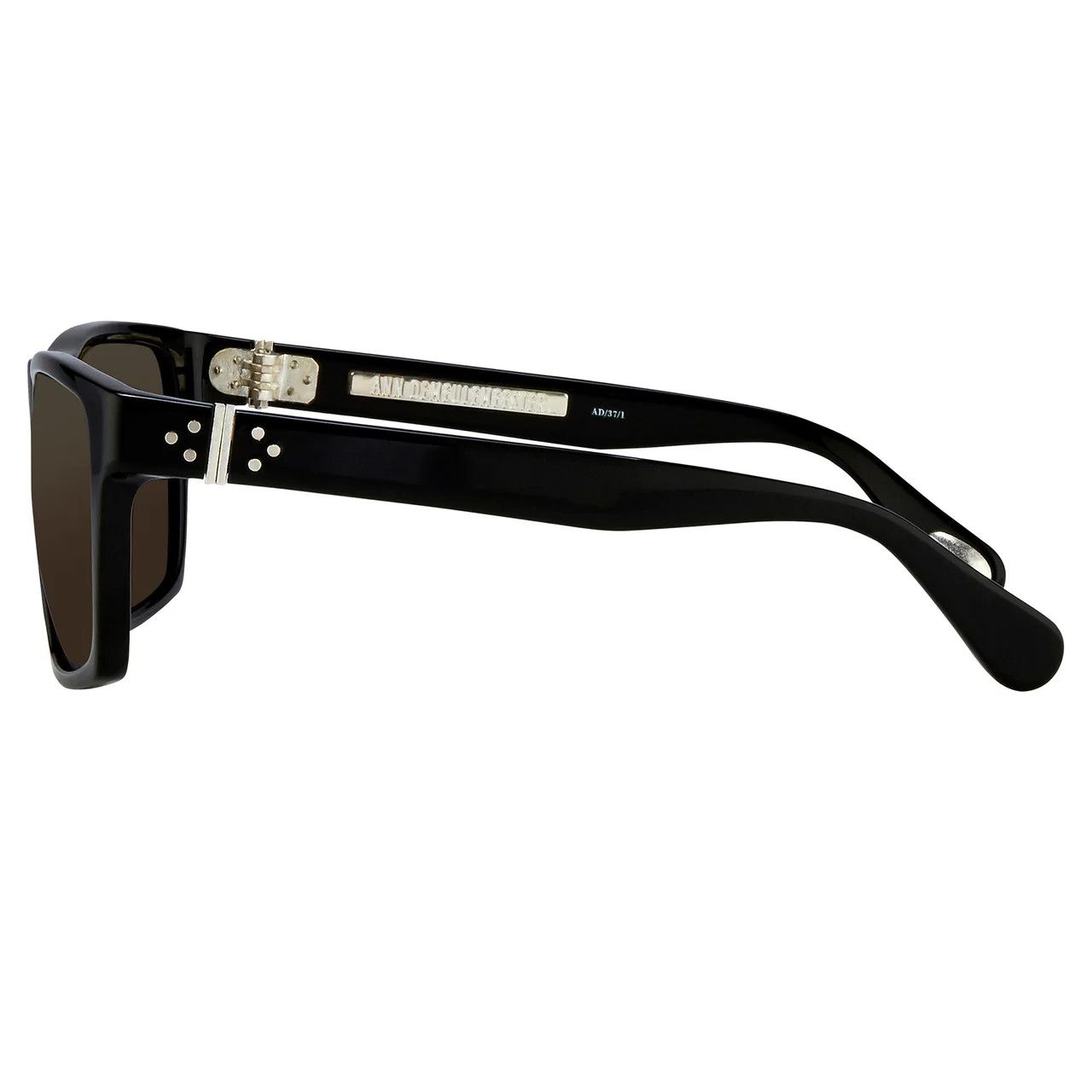 Ann Demeulemeester Ann Demeulemeester Sunglasses Angular Black and Grey Size ONE SIZE - 7 Thumbnail