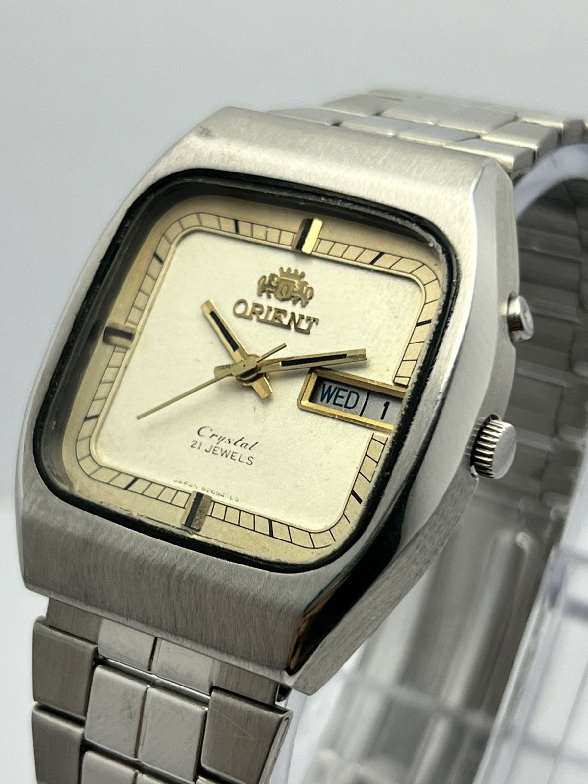Orient Vintage Orient Automatic wrist Watch Day/Date Japan Size 36 - 1 Thumbnail