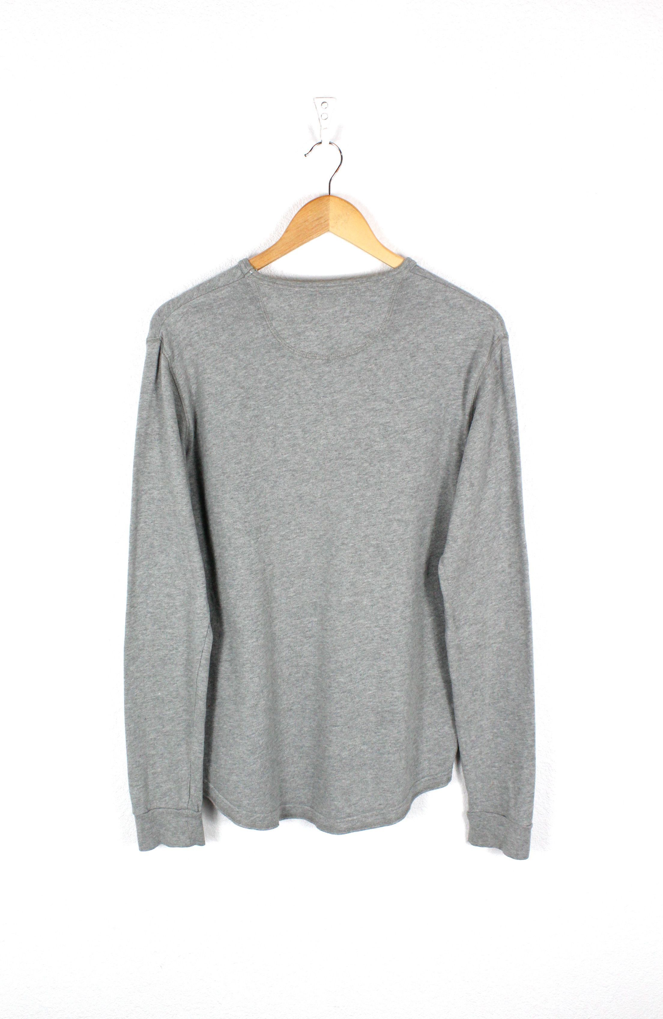 Deus Ex Machina Deus Ex Machina Logo Gray Jersey Cotton LS Tee T-shirt Size US M / EU 48-50 / 2 - 5 Thumbnail