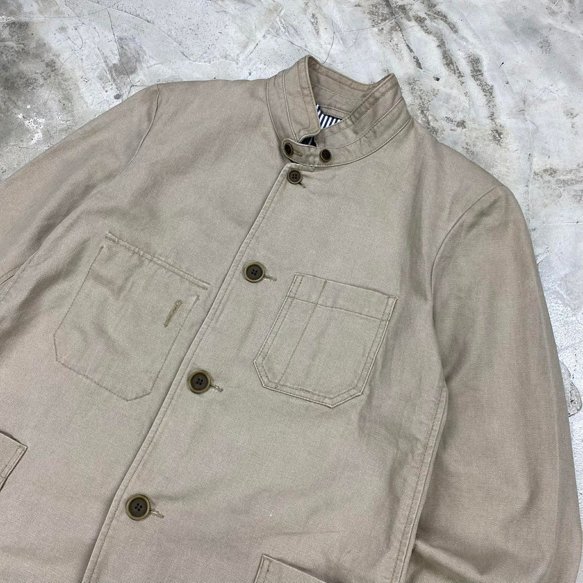 Issey Miyake SS2013 Standard Collar Work Jacket Size US M / EU 48-50 / 2 - 2 Thumbnail