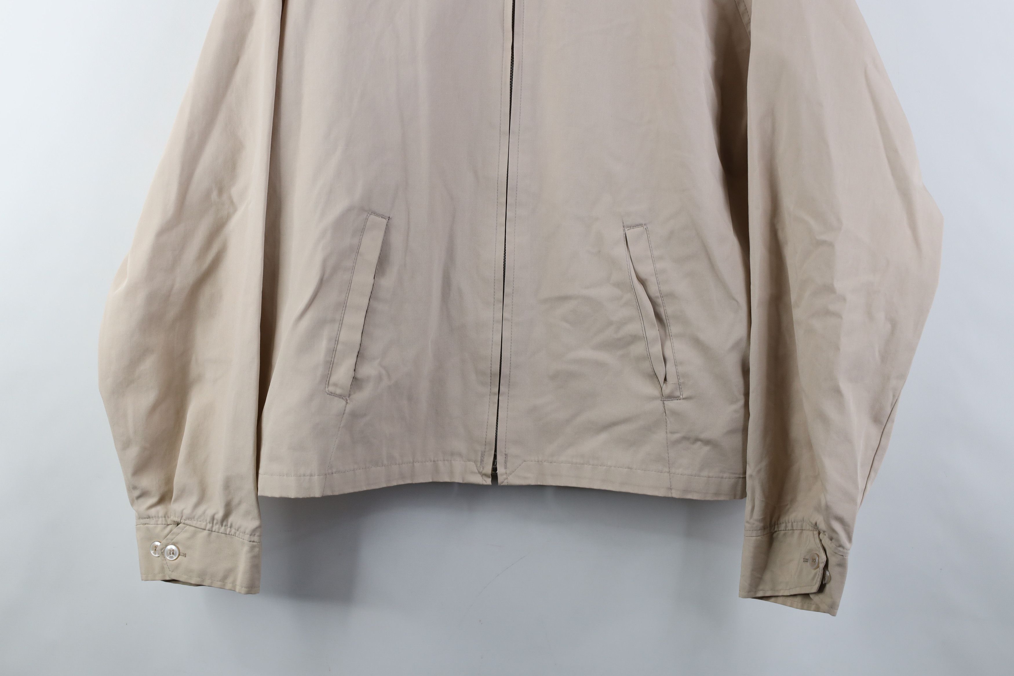 Vintage Vintage 80s 90s Streetwear Full Zip Cafe Racer Bomber Jacket Size US L / EU 52-54 / 3 - 3 Thumbnail