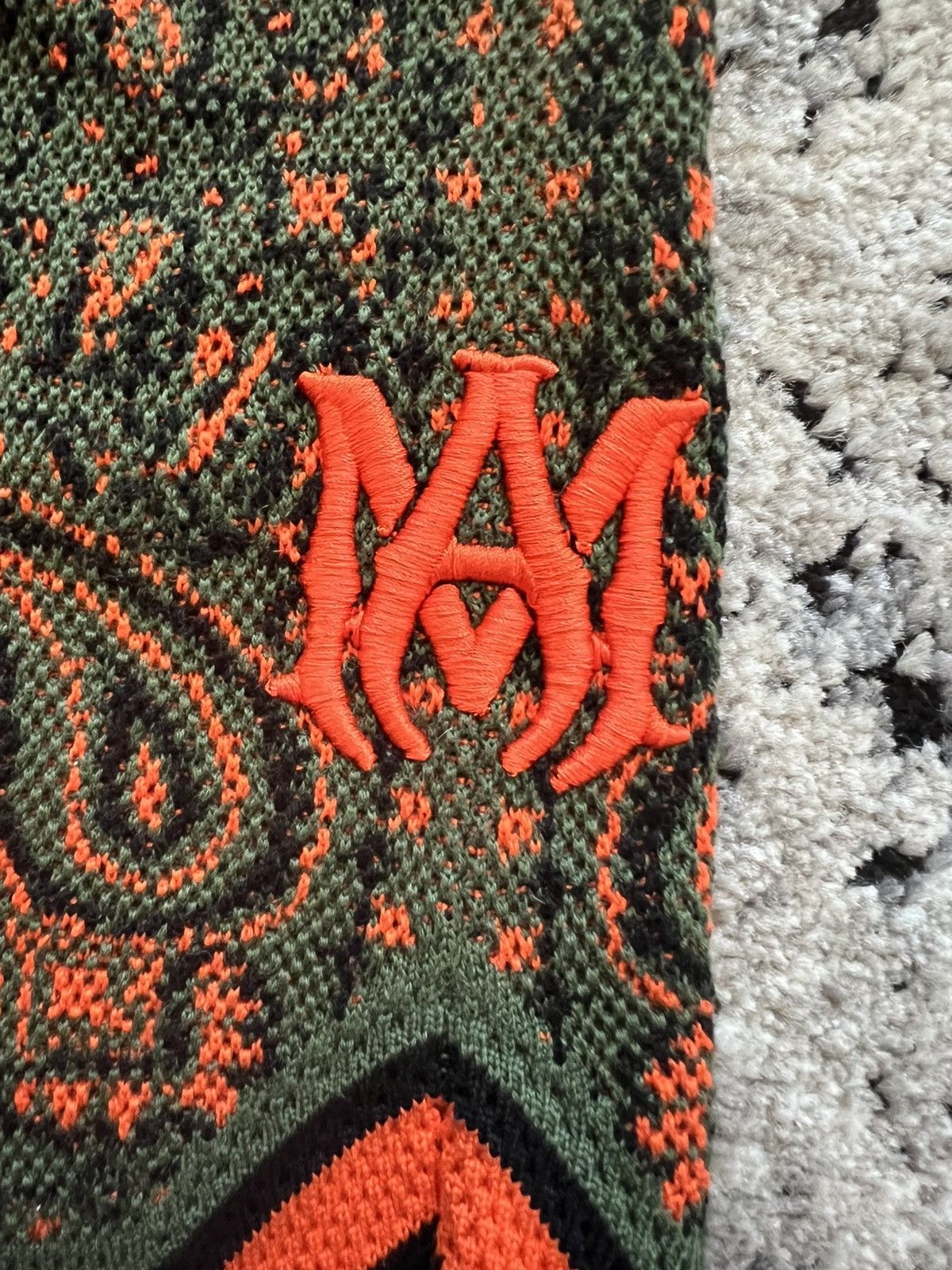 Amiri AMIRI KNIT PAISLEY SHORTS Size US 32 / EU 48 - 3 Thumbnail