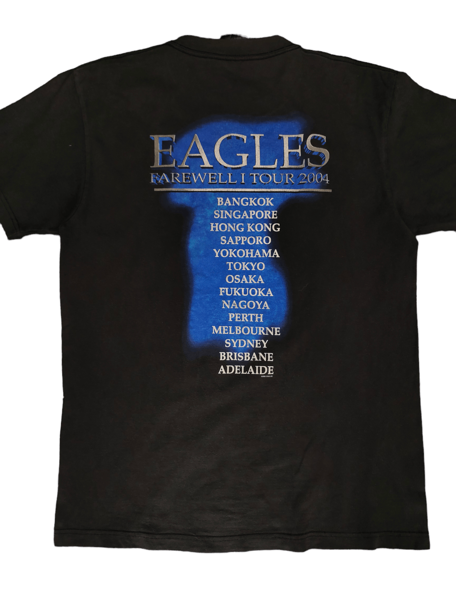 Band Tees Vintage 00's Eagles Farewell I Tour 2004 T-Shirt Size US M / EU 48-50 / 2 - 8 Thumbnail