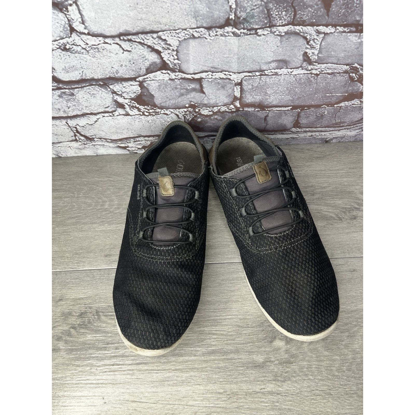 Olukai OLUKAI Alapa Li Black Textile Lace Up Athletic Sneakers Shoe Size US 12 / EU 45 - 2 Thumbnail