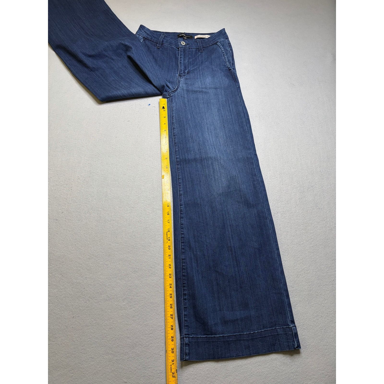BCBGeneration BCBGeneration Woman’s 7/28 High Rise Trousers Wide Leg Size 28" / US 6 / IT 42 - 6 Thumbnail