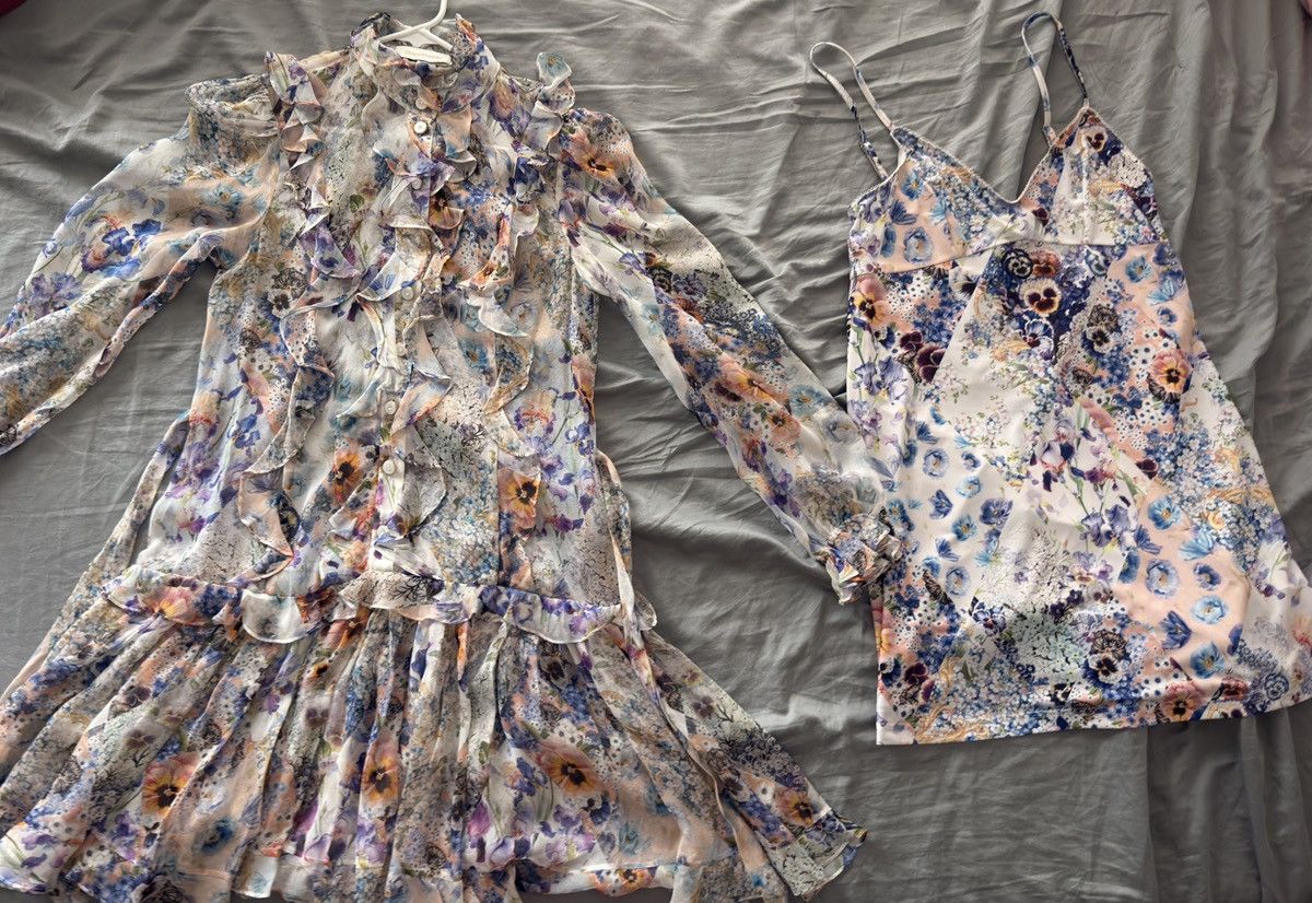 Zimmermann Zimmermann Tama Ruffle Mini Dress – Size 1 Size S / US 4 / IT 40 - 6 Thumbnail