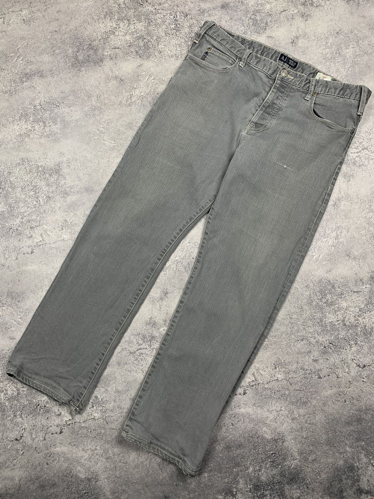 Emporio Armani Vintage Y2K Armani Jeans Jeans Pants Regular Fit Size 34 Size US 34 / EU 50 - 7 Thumbnail