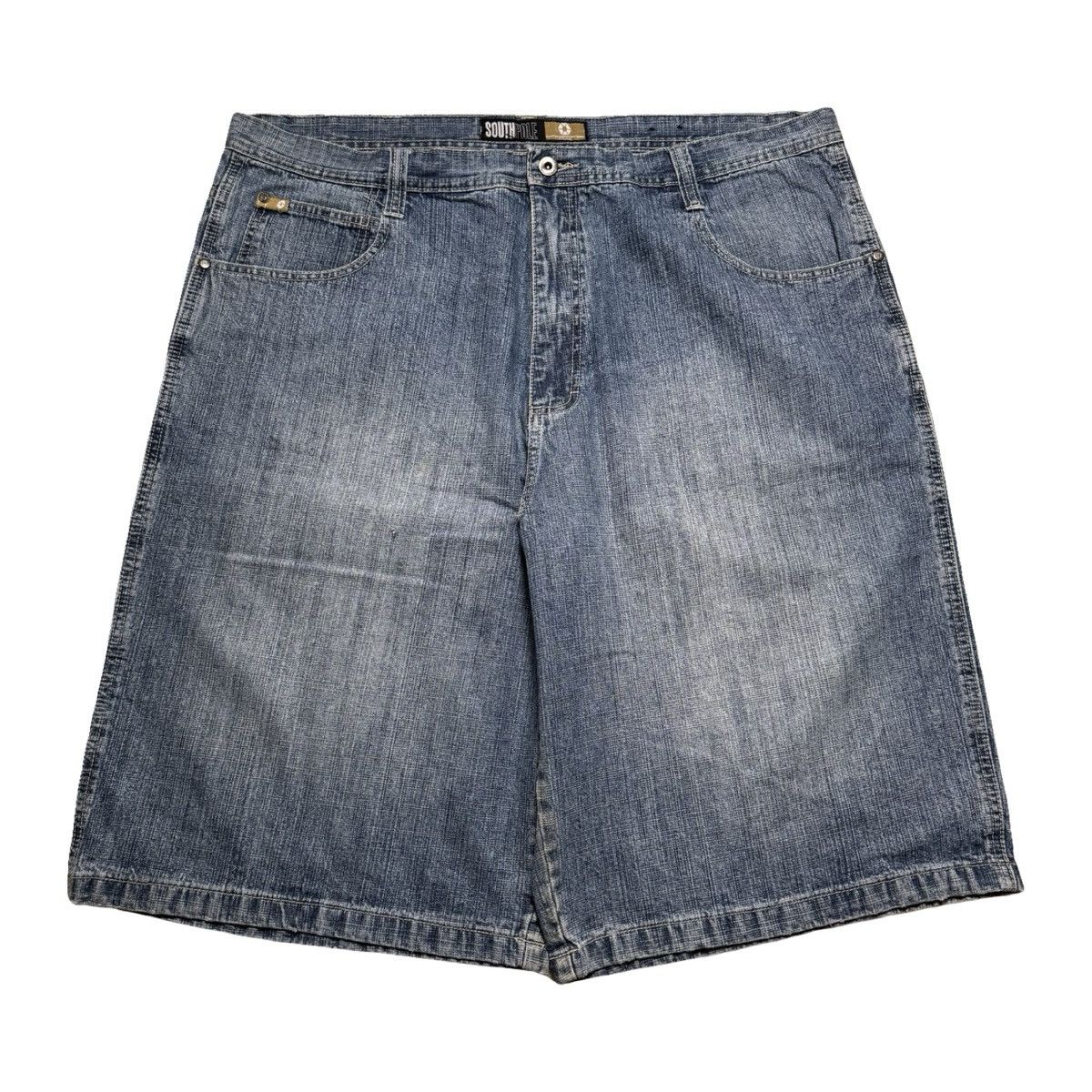 Southpole Vintage Southpole Y2K Baggy Jean Shorts Men's 42 Light Wash Size US 42 / EU 58 - 3 Thumbnail