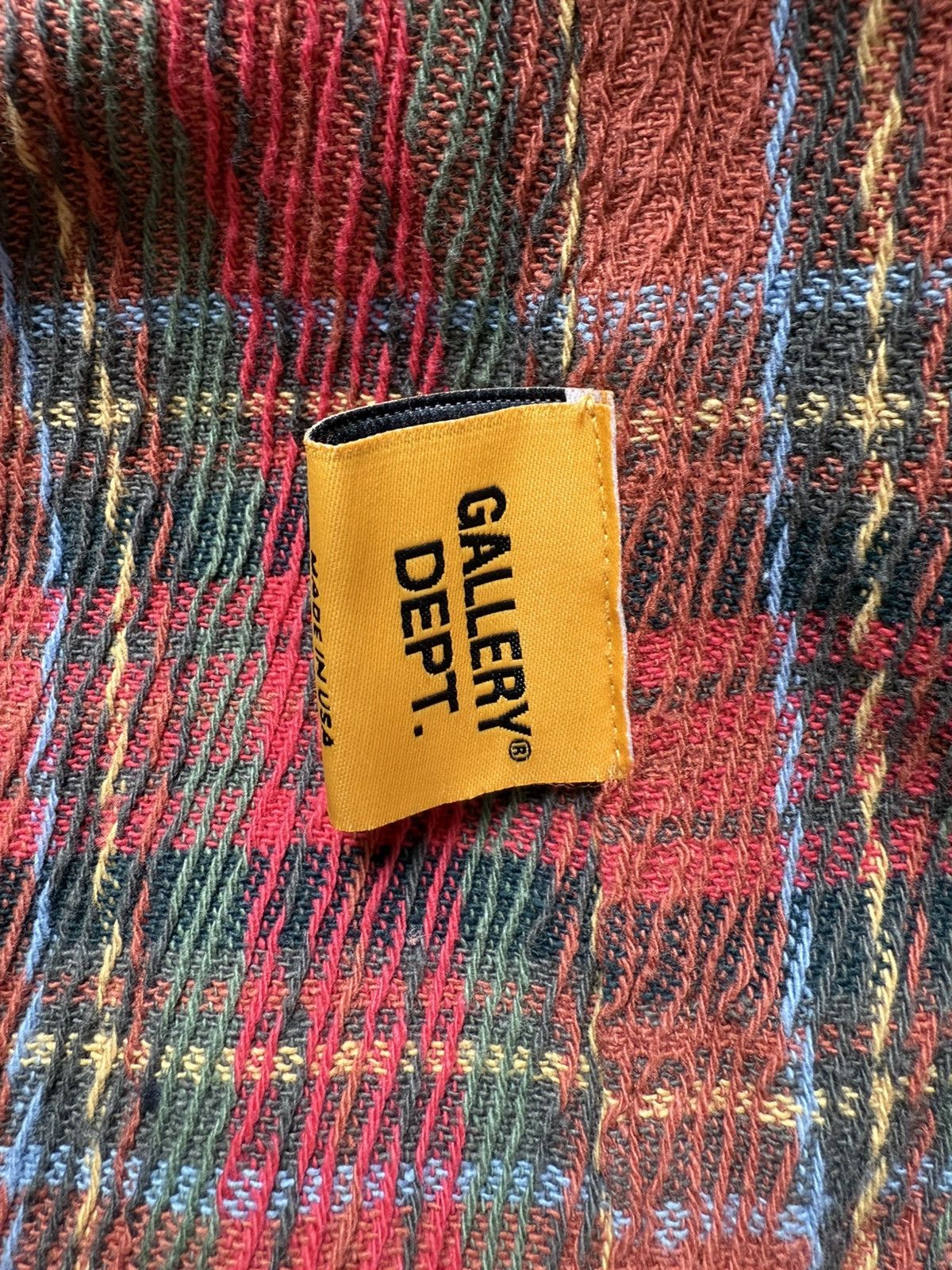 Gallery Dept. Gallery Dept Marley Flannel (Distressed) — Rare Colorway Size US M / EU 48-50 / 2 - 6 Thumbnail