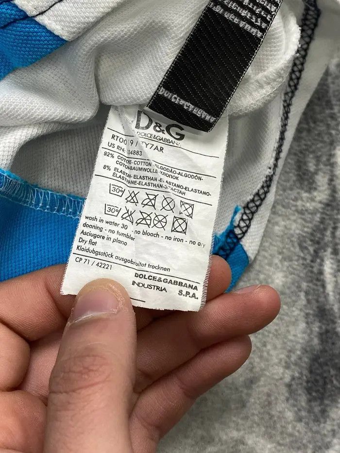 Dolce & Gabbana Dolce & Gabbana Polo Shirt Metal logo Size US L / EU 52-54 / 3 - 8 Thumbnail