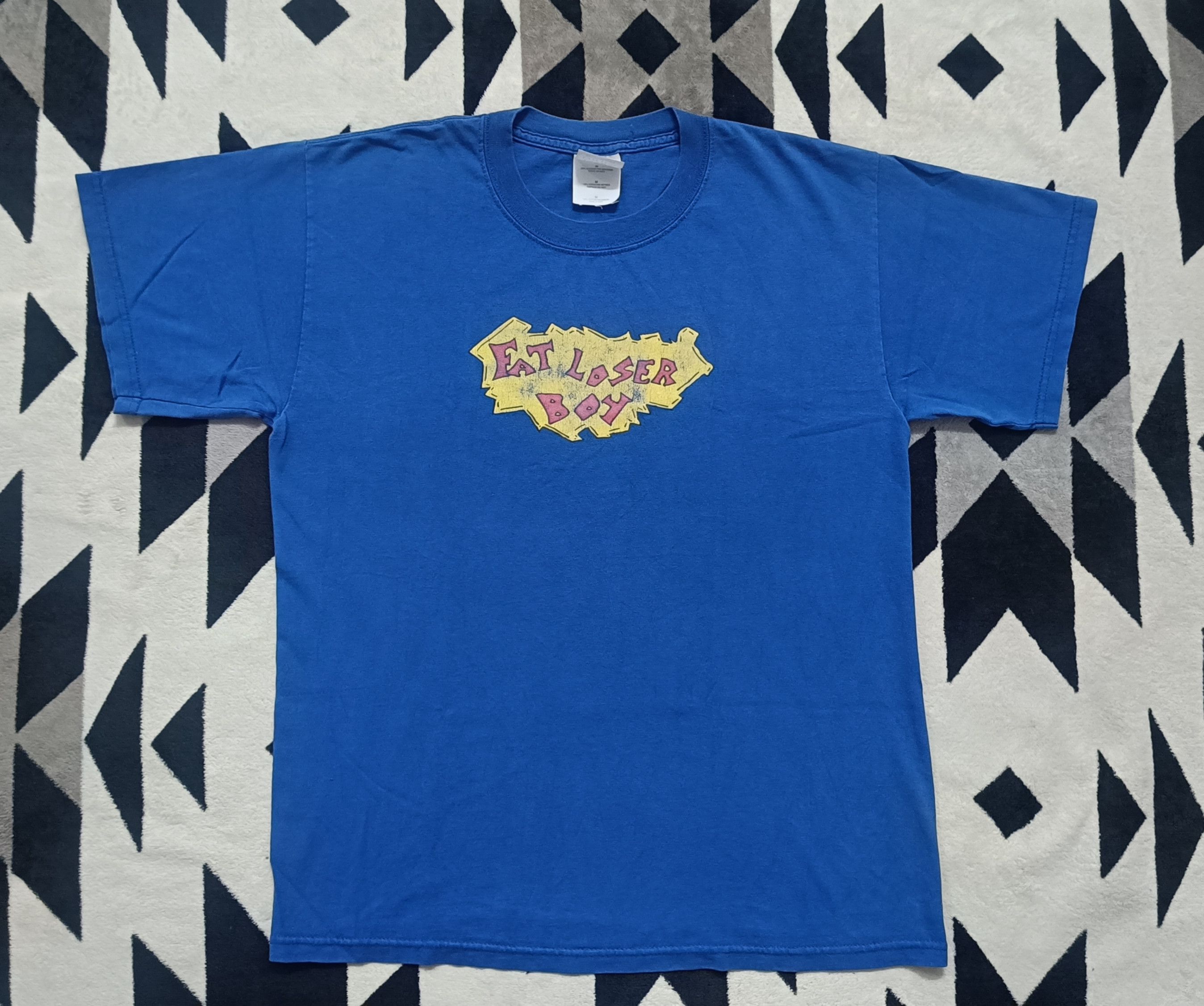 Vintage 🔥🔥Rare Vintage Fat Loser Boy Blue Tee Size US M / EU 48-50 / 2 - 2 Thumbnail