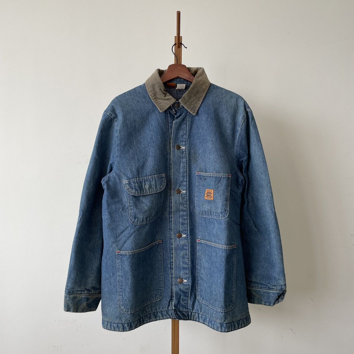 Carhartt Vintage Big Ben Workwear Denim Jacket Like Carhatt Size US XL / EU 56 / 4 - 1 Thumbnail