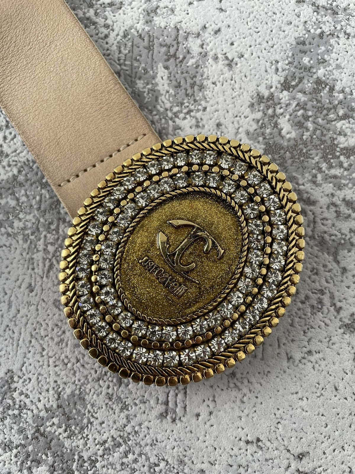Just Cavalli Vintage Roberto Cavalli Y2K Leather Belt Size ONE SIZE - 3 Thumbnail