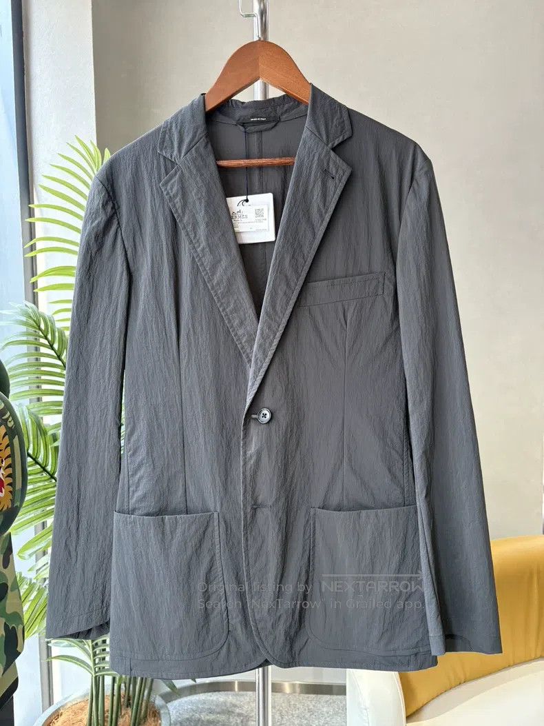 Hermes Hermes Men's blazer, fabric is 92% nylon and 8% spandex Size 46R - 1 Thumbnail