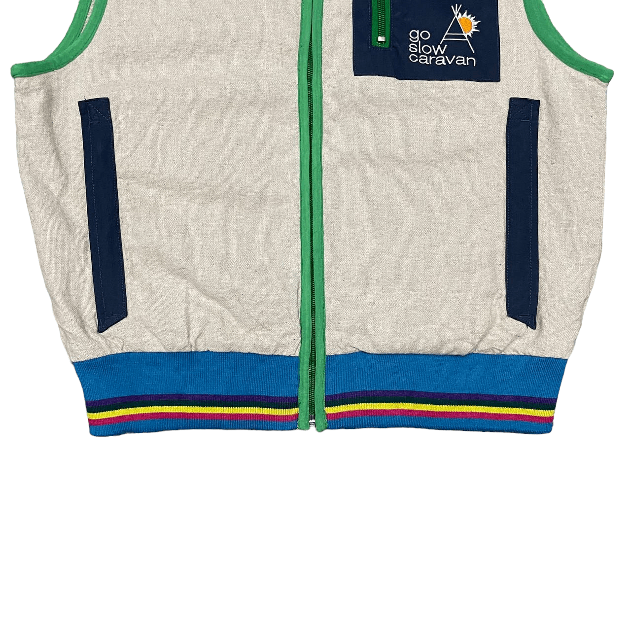 go slow caravan Vintage Go Slow Caravan Vest Size US M / EU 48-50 / 2 - 3 Thumbnail