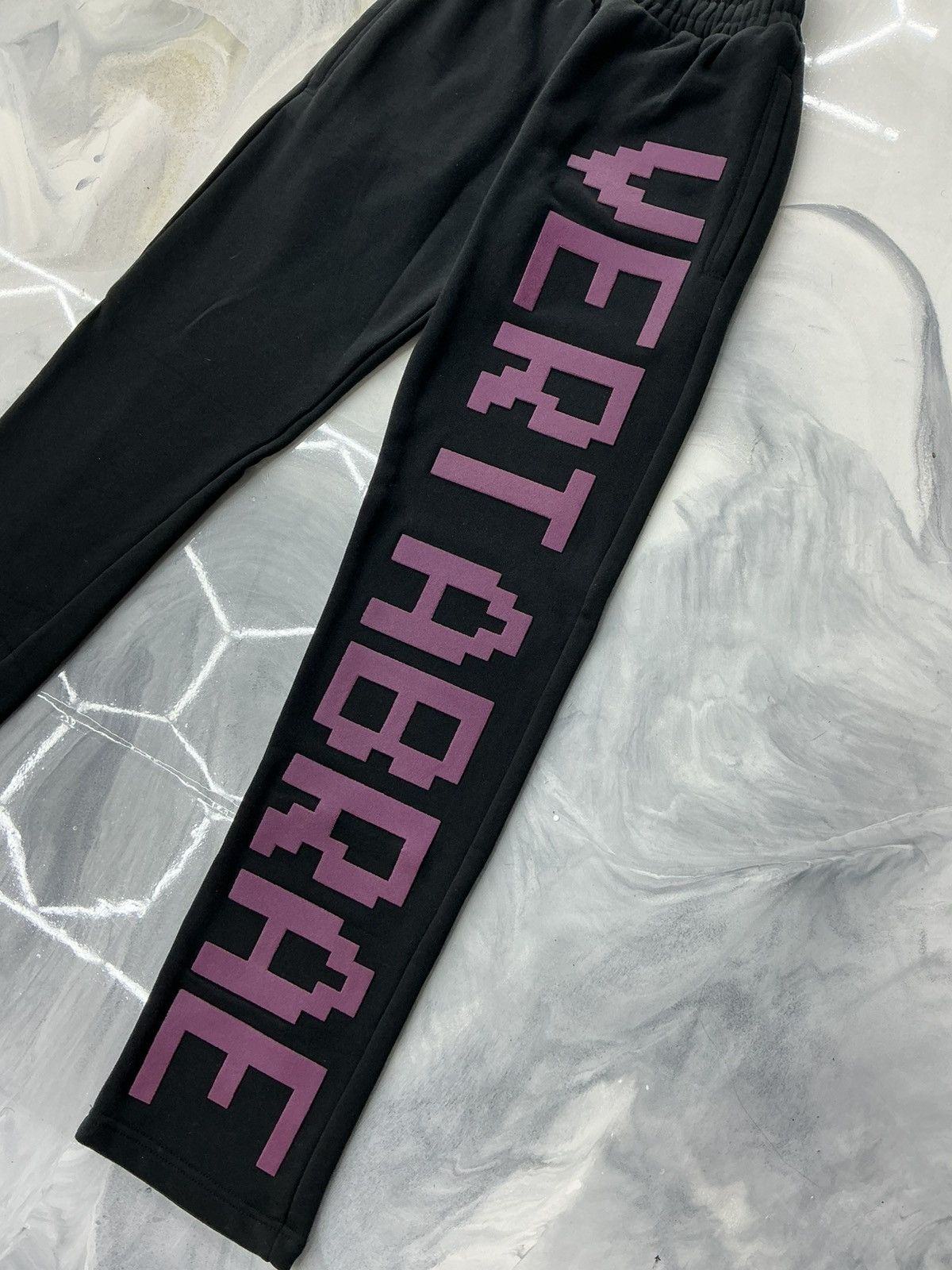 Vertabrae Vertebrae Logo Sweatpants Black Purple Size S Size US 30 / EU 46 - 5 Thumbnail