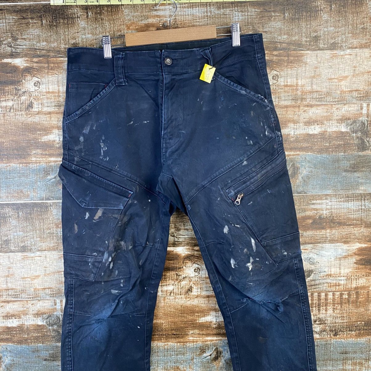 Other DL Xebec Dark Blue Cargo Multipocket Pants #C927 Size US 32 / EU 48 - 2 Thumbnail