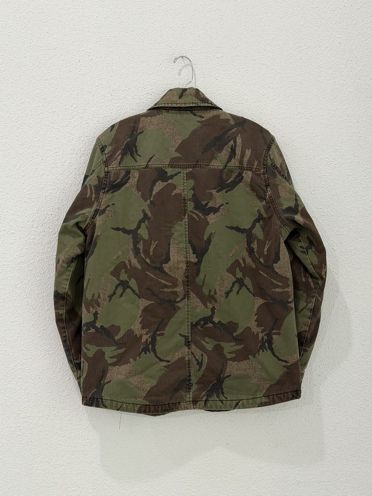 Abercrombie & Fitch Abercrombie & Fitch Camo Military Field Jacket Quilted Lined Size US S / EU 44-46 / 1 - 3 Thumbnail
