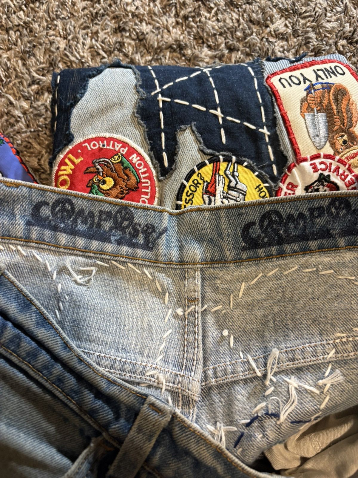 Other "Where Do You Go?" Composted Levi's Size US 32 / EU 48 - 4 Thumbnail