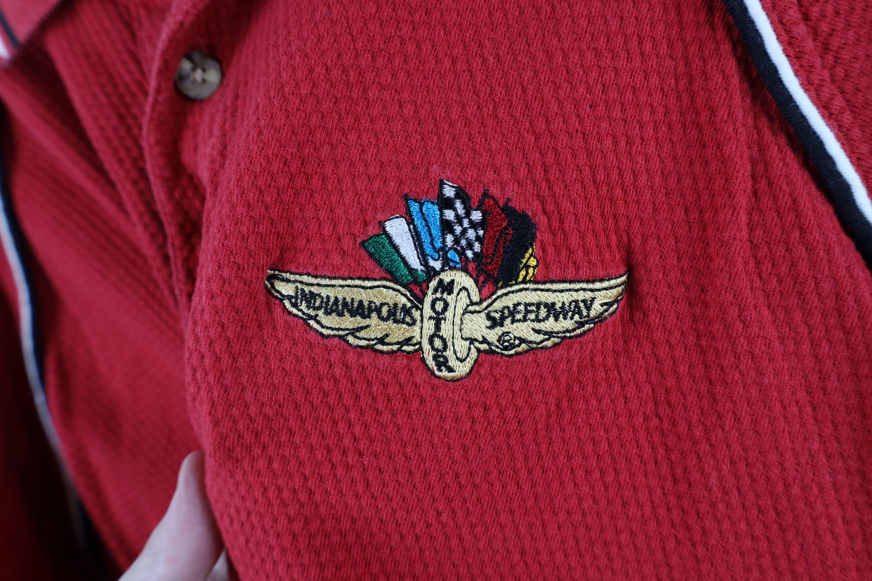 Vintage Vintage 90s Indianapolis Motor Speedway Collared Polo Shirt Size US M / EU 48-50 / 2 - 4 Thumbnail