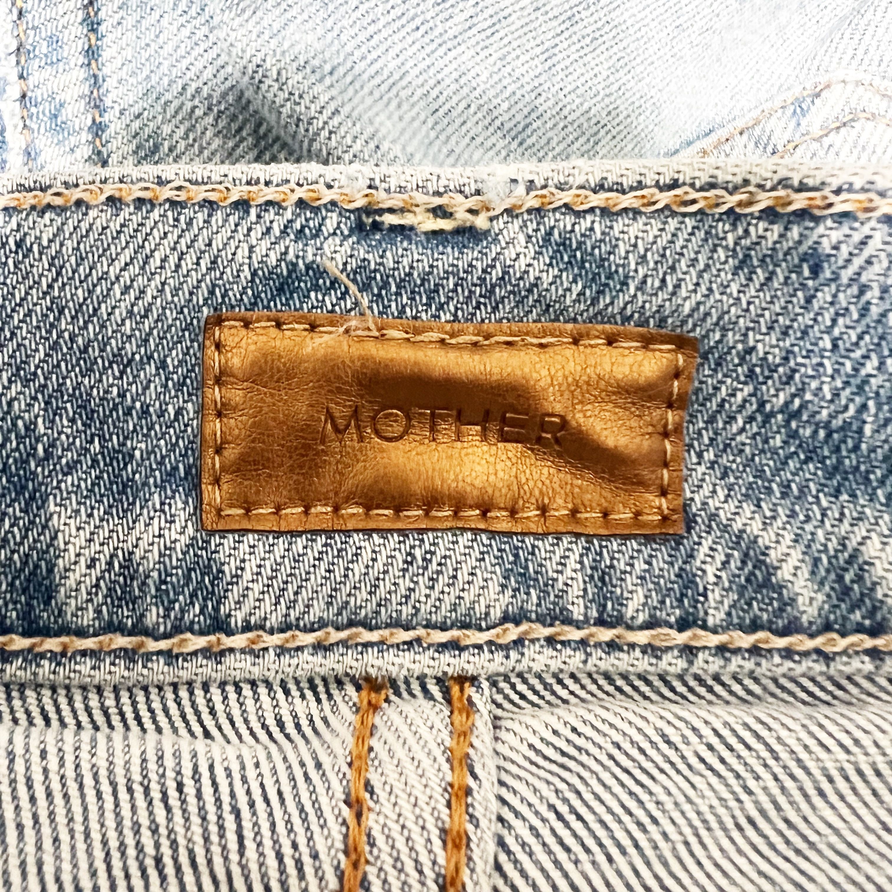 MOTHER Mother Denim The Scrapper Ankle Straight Size 24" / US 00 / IT 34 - 2 Thumbnail