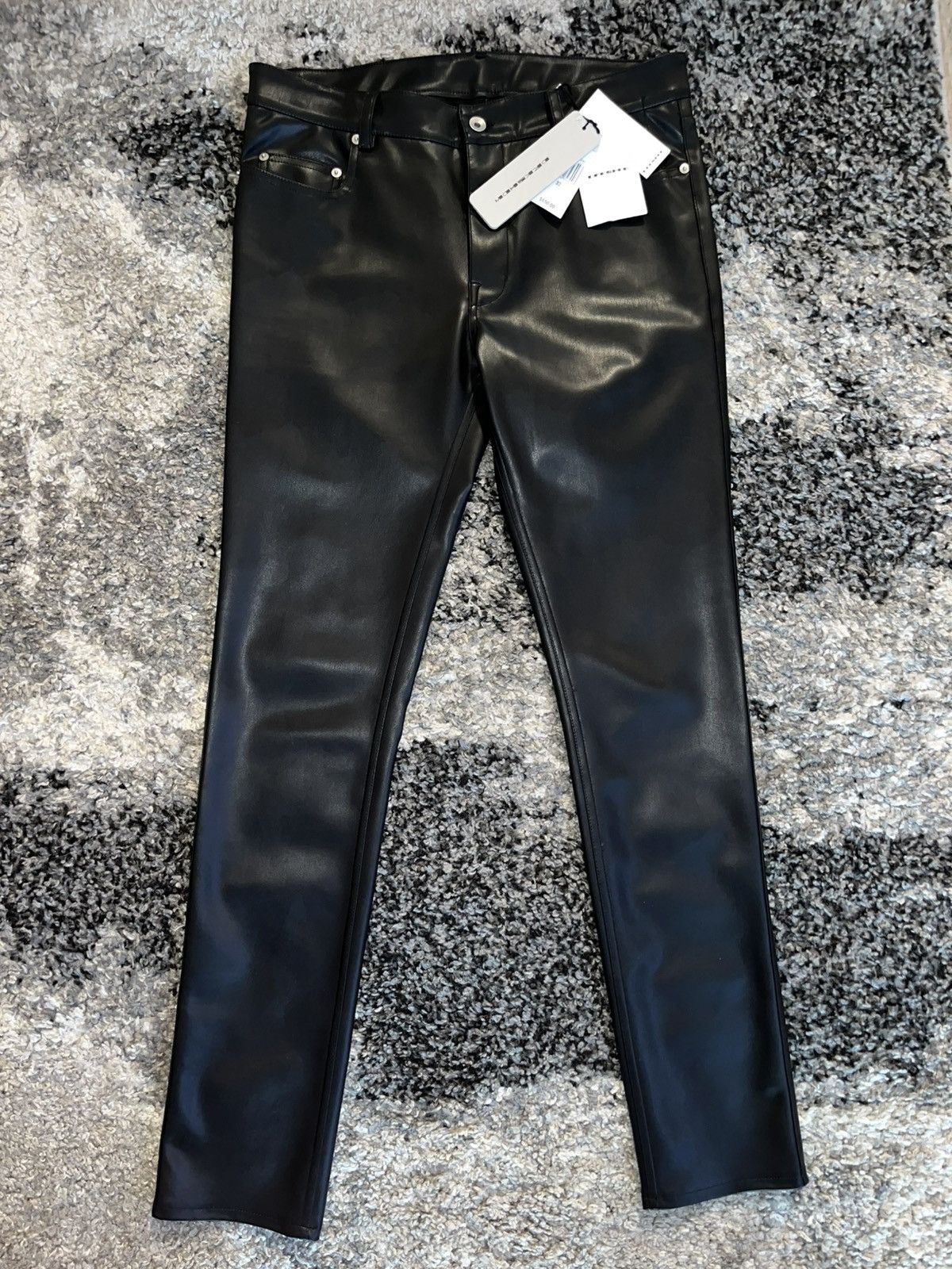 Rick Owens Drkshdw Tyrone Vegan Leather Pants