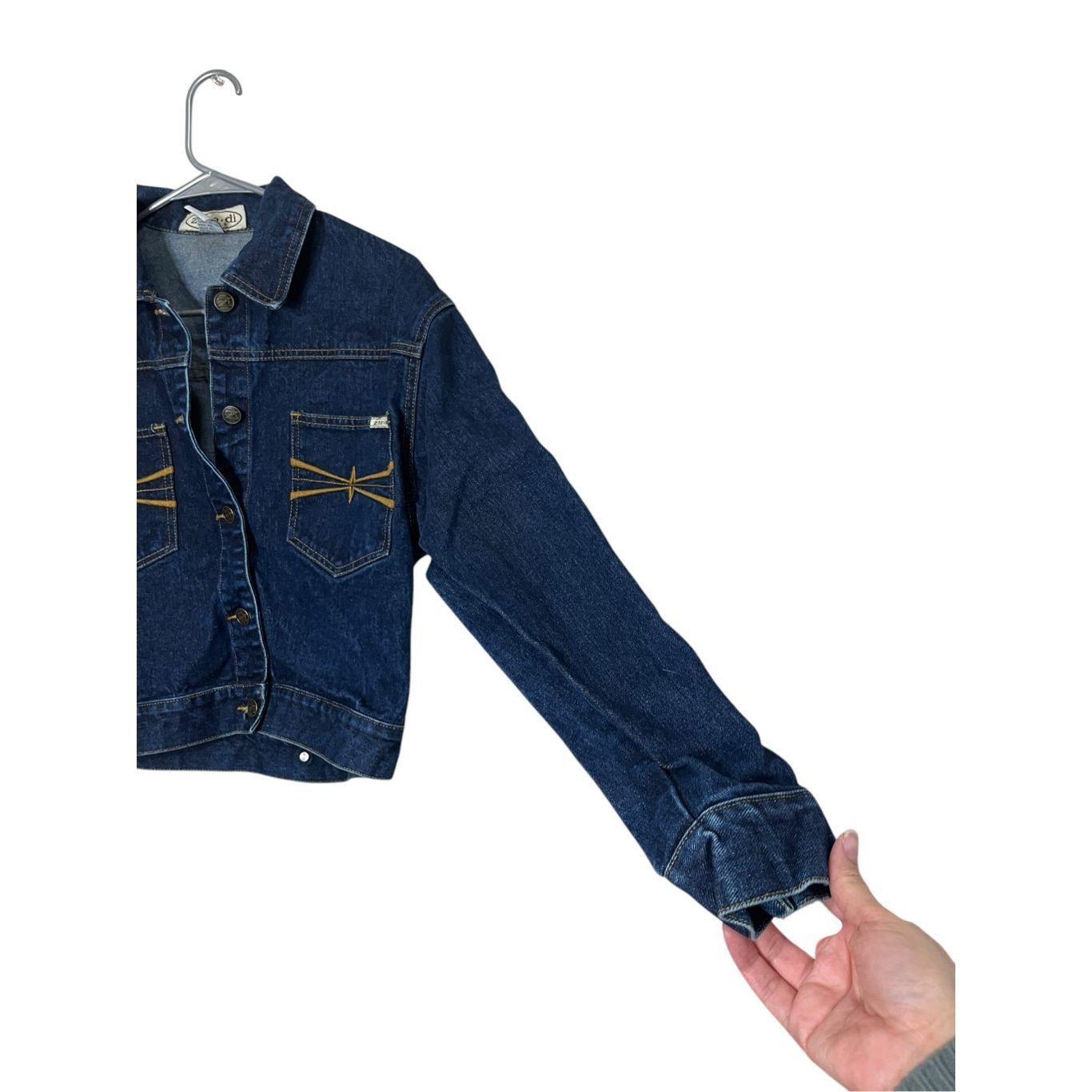Other Vintage Zana Di Y2K Jean Jacket Size M Size M / US 6-8 / IT 42-44 - 3 Thumbnail